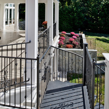 Exterior Remodel Turns Home Backyard into Gorgeous Retreat in Great Falls, Va