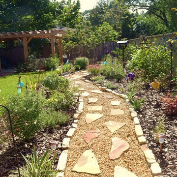 Eclectic Art Garden - Light and Dark