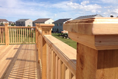 Inspiration for a deck remodel in Chicago