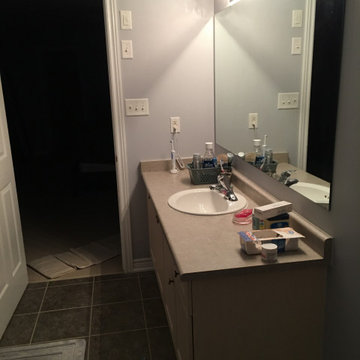 Master Bathroom Remodel - Before & After
