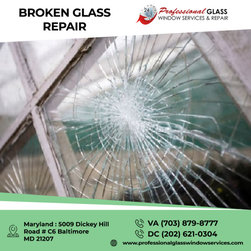 Broken Glass Repair Service fix your panes today - Windows