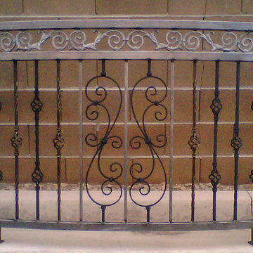 Exterior Decorative Iron Railing