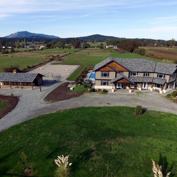 North Saanich Shedrow Barn