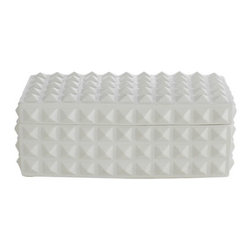 Jonathan Adler Charade Square Stud Box - Home Decor