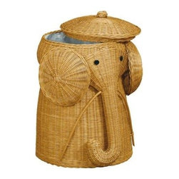 Home Decorators Collection Elephant Hamper, Honey - Hampers