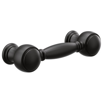 Moen YB8407 Weymouth 3 Inch Center to Center Handle Cabinet Pull - Matte Black