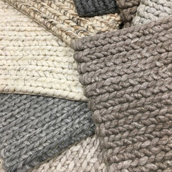 Textured Wool Loop Rugs - Rugs