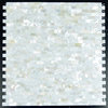 12"x12" Mother of Pearl Mosaic Backsplash Tile Tile, Single Sheet
