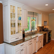 our new kitchen- before and after