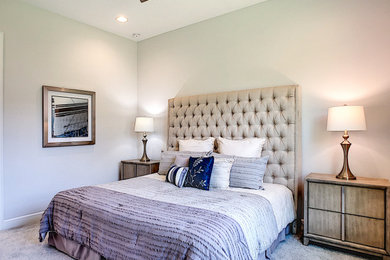 Inspiration for a transitional bedroom remodel in Orlando
