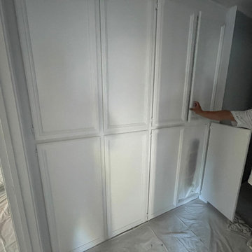 Condo Facelift, paint, smooth ceiling, can lights