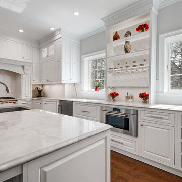 Custom Inset Kitchen Renovation Essex Fells NJ