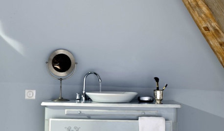 Transforma un mueble reciclado en el soporte del lavabo