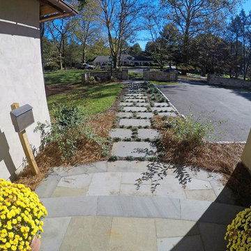 Natural Stone Outdoor Living Area