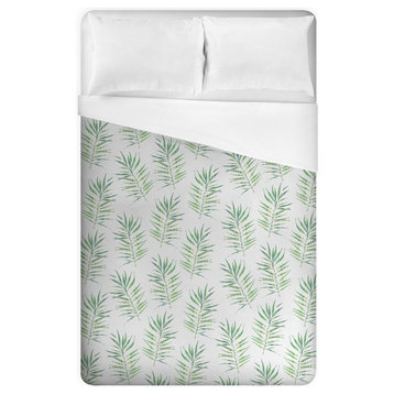 Palm Leaf Queen Duvet Cover