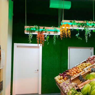 reforma inteligente en establecimiento comercial. Fruteria