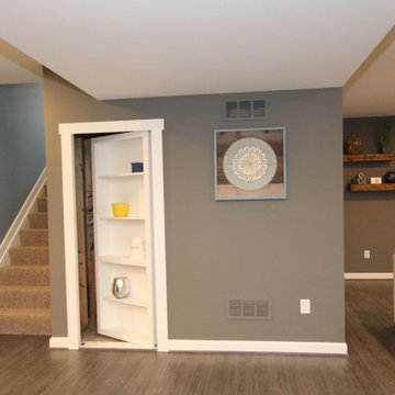 Reisterstown Stone Facade Basement
