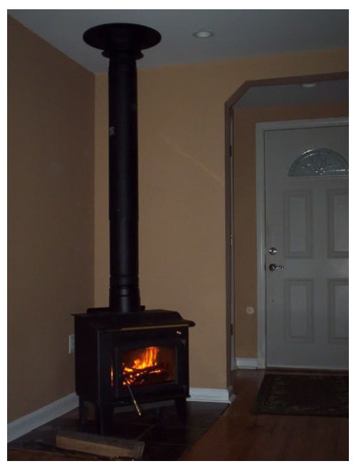 I Installed A Wood Stove Myself Pics