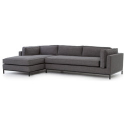 Modern Sectional Sofas by Kathy Kuo Home