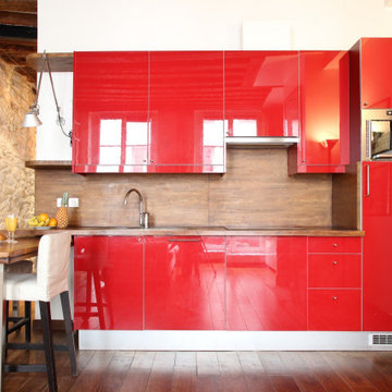 Simple pleasures in a Parisian apartment kitchen