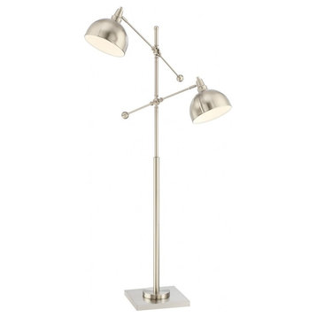 Lite Source LS-82605D/BRZ Cupola - Two Light Floor Lamp