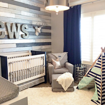 Cash's Rustic Woodland Baby Nursery
