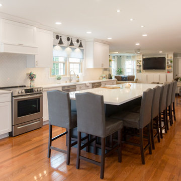 Transitional Family Kitchen