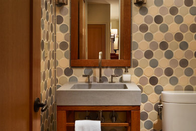 Bathroom - contemporary bathroom idea in New York
