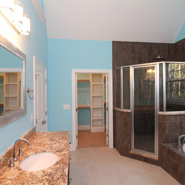 Master bath layout
