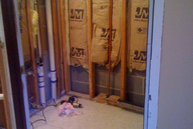 Full basement bathroom renovation