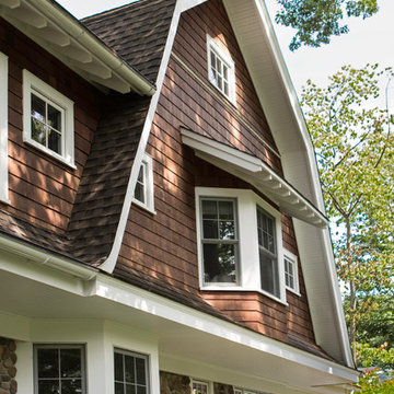 New Construction in Chatham, NJ -Partial Tear Down, Reuse of Existing Foundation