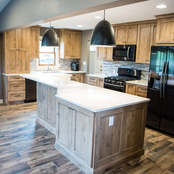 Rustic Lakehouse Kitchen