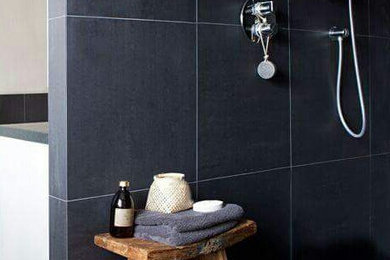 Bathroom - contemporary bathroom idea in Grand Rapids
