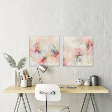 Cherry Blossom Diptych