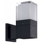 VONN Lighting - 9" Modern 5-Watt ETL Certified Integrated LED Outdoor Wall Sconce, Matte Black - Vonn Outdoor LED Wall Sconces are constructed in an aluminum body with UV proof powder coating to resist all weather conditions. Such construction offers up to 50000 hours of life spam along with a 5-Year Limited Warranty. VONN LED Wall Sconces create a sense of style, appearance, and functionality, bringing a definitive uniqueness and charm to the exterior of any commercial or residential property.