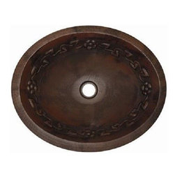Copper Oval Sinks - Bathroom Sinks