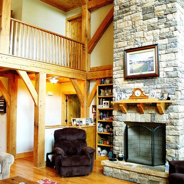 Timber Frame Home in Sequatchie Valley, Tennessee