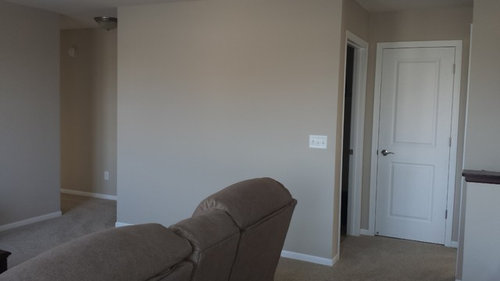 How to decorate this room with taupe sofa/couch?