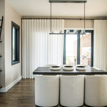 Roller Shades, Cornices and Drapery