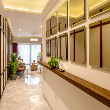 A Waltz of Prints by 1405 Design Studio : Foyer