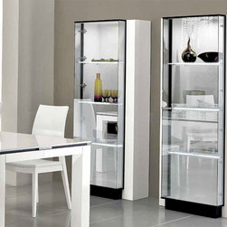 Rossetto Diamond Curio - $2,385.00 - China Cabinets And Hutches