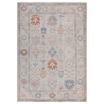 OUSHAK, Hand Knotted Area Rug 8' 8" X 6' 1"