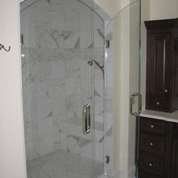 Frameless Shower French Doors - Shower Doors