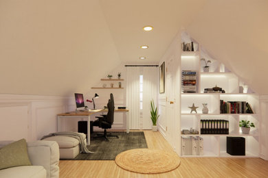 Home office - home office idea in Atlanta