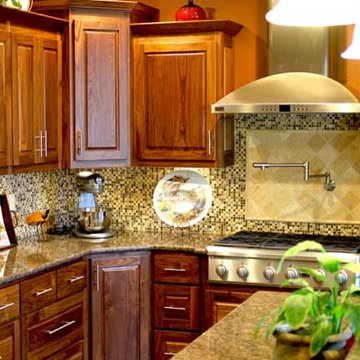 Walnut Custom Cabinets