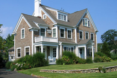 Eclectic exterior home idea in New York