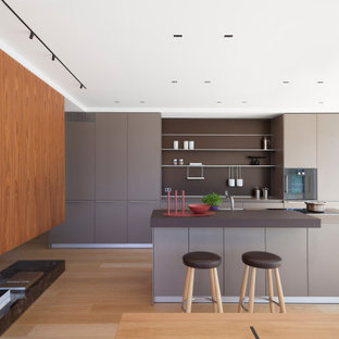 Ispirazione per una cucina minimalista