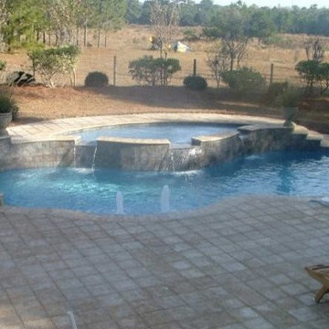 Trilogy Pools with Tanning Ledges