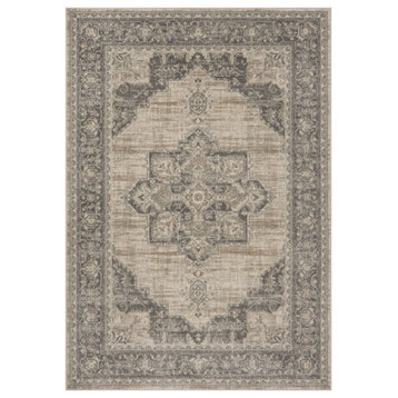 Safavieh Brentwood 8' x 10' Rug in Cream and Gray