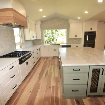 Kyle & Callie Kitchen/Laundry Remodel Before & After